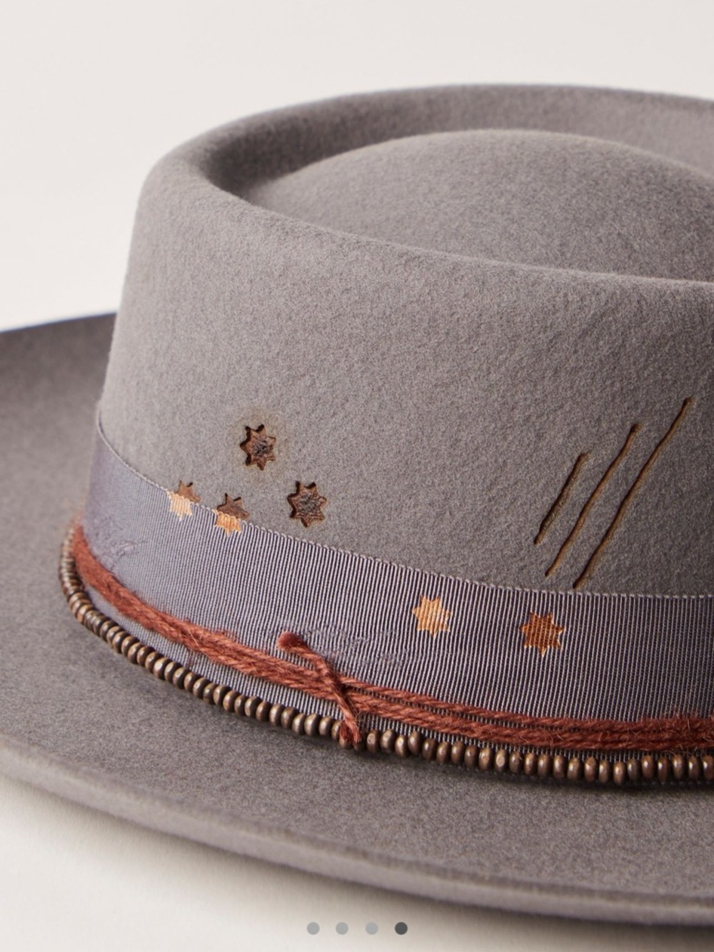 NWT Free People Cosmic Roundtop Hat Size M - Picture 2 of 9